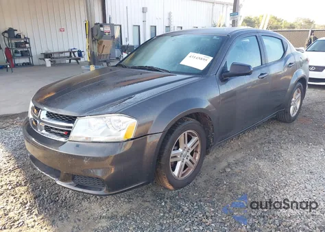 2014 Dodge Avenger Se из США, поврежденный, VIN 1C3CDZAG9EN219247